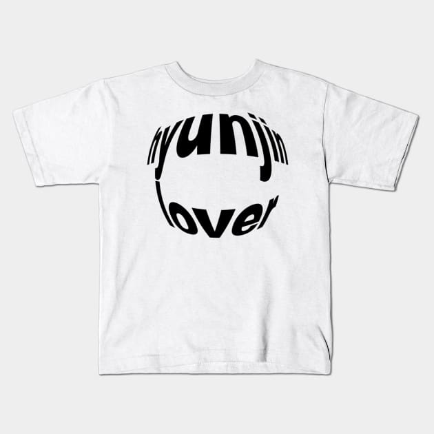 Hyunjin Lover Kids T-Shirt by Teen Chic